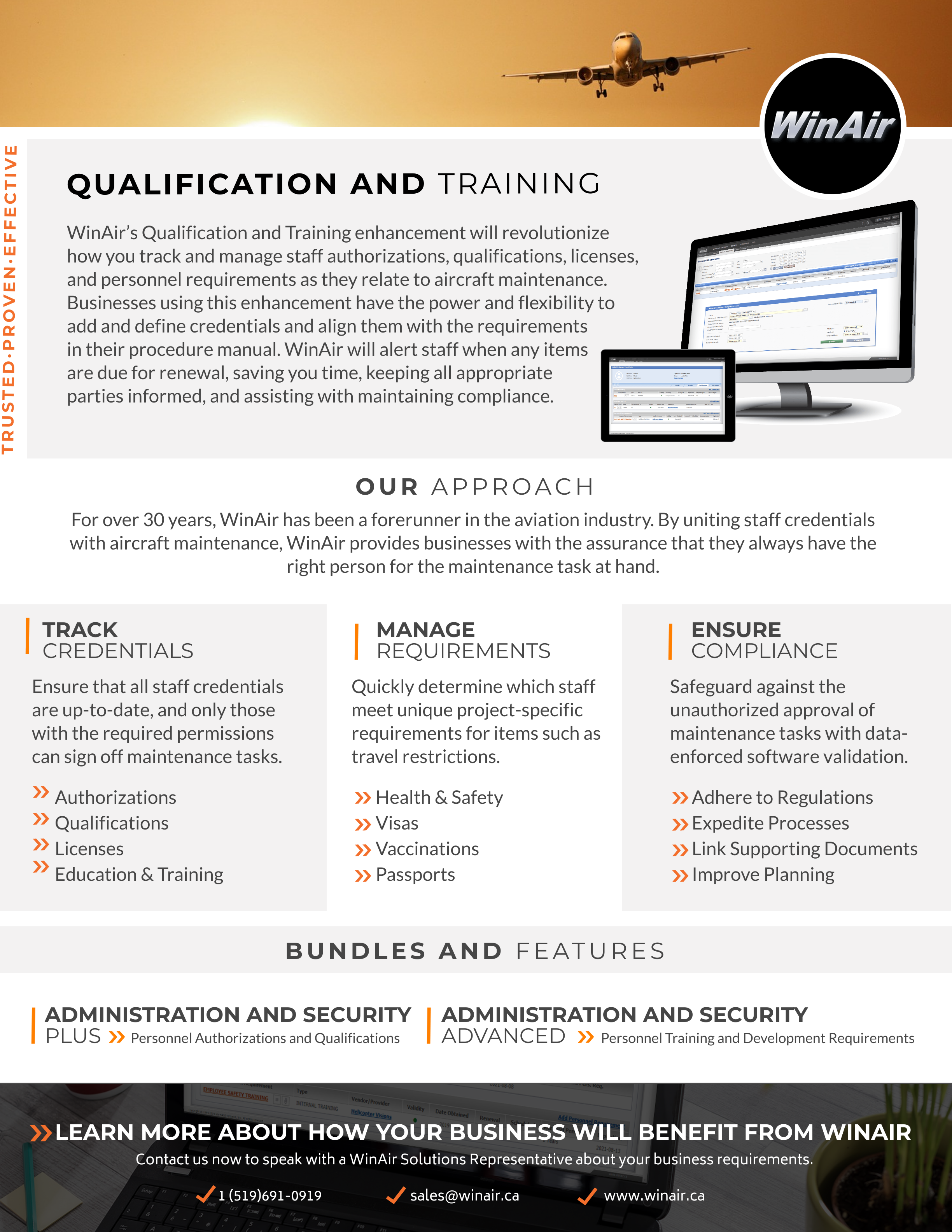 WinAir - Services Brochure